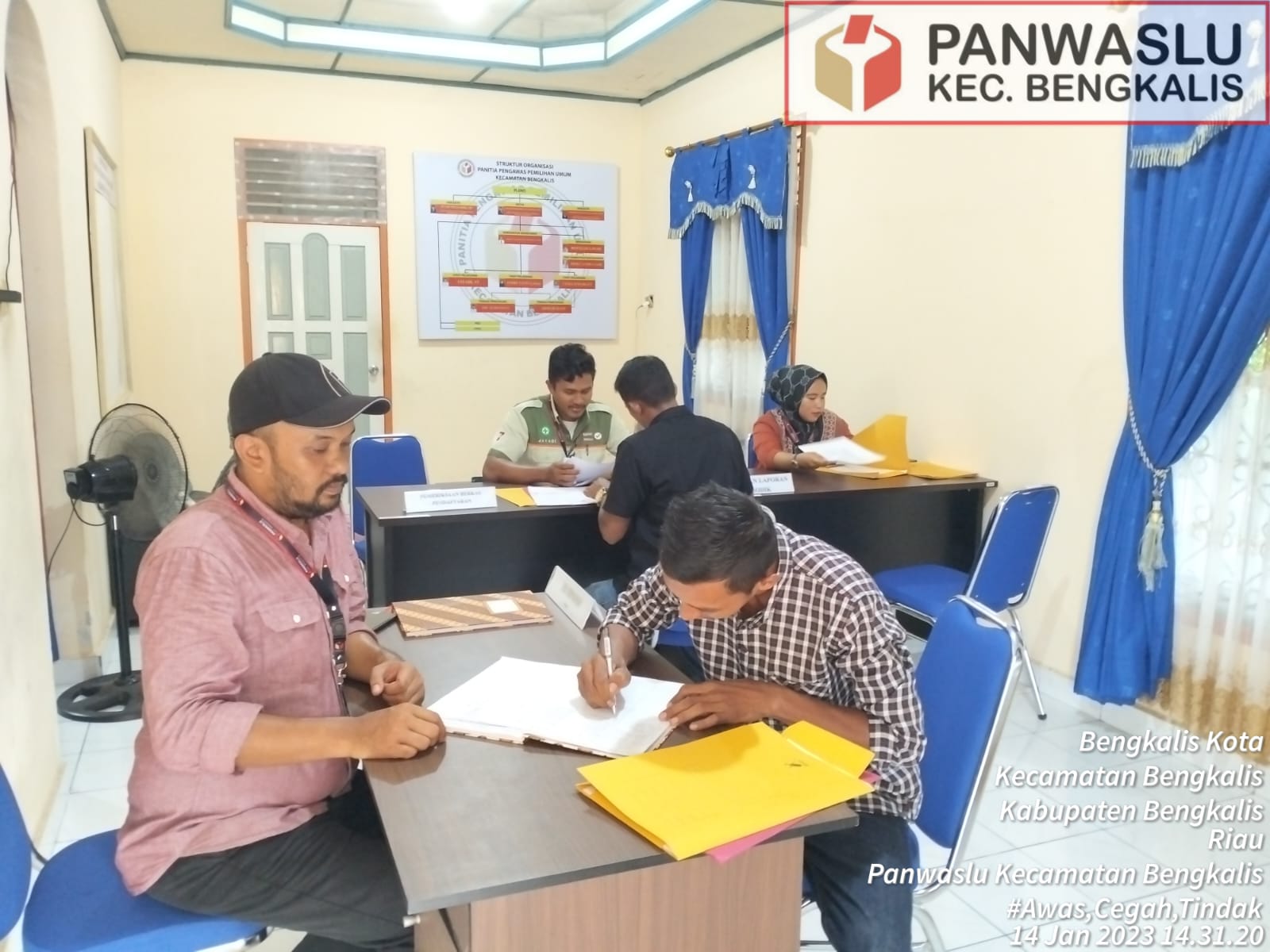 Penerimaan Calon Panwaslu Kelurahan Desa di Kabupaten Bengkalis Resmi Dibuka